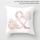 Capa de Almofada Decorativa Carta Rosa Personalizada( Decoração para casamentos  noivados )