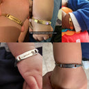 Pulseiras Vnox (Com Nome Do Bebê / Não Alérgico de Aço Inoxidável)