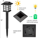Luzes Solares Exteriores Impermeáveis,( Deixe a area externa a sua casa sofiscaticada  4/6/8 pçs)