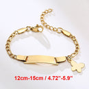 Pulseiras Vnox (Com Nome Do Bebê / Não Alérgico de Aço Inoxidável)