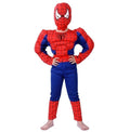 Fantasia de Super-herói Cosplay com Máscara( Homem de ferro, Capitao america, Homem aranha)