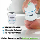 Esfoliador elétrico de rachaduras e limpeza dos pés( Removedor de calos recarregável  )