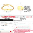 Pulseiras Vnox (Com Nome Do Bebê / Não Alérgico de Aço Inoxidável)