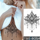 Tatuagem sexy  temporárias adesivo à prova d 'água (Vários estilos)
