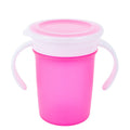 Copo infantil anti derramamento 360 graus( Copo com alças duplas)