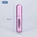 Acessório de metal. mini spray para guardar perfumes ideal para viagens e passeios.