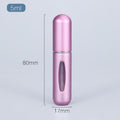 Recipiente portátil para perfumes (5ml recarregável para viagens)