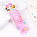Conjunto de colar, pulseira infantil,estilo sereia, flores e bolinhas..