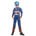 Fantasia de Super-herói Cosplay com Máscara( Homem de ferro, Capitao america, Homem aranha)