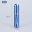 Acessório de metal. mini spray para guardar perfumes ideal para viagens e passeios.