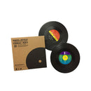 Porta copo de de vinil criativo e retrô