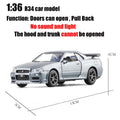 Carro Nissan Skyline Ares GTR R34 ( Velozes e Furiosos)