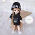 Mini Boneca BJD (Diversos modelos com articulações móveis e 16cm)