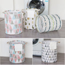 Cesto de roupa suja, ou saco de organizar brinquedos,dobrável (Material ecológico )