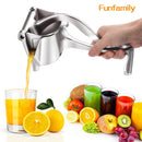 Espremedor de suco manual(Liga de alumínio de pressão para laranja, limao, melancia etc..)