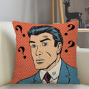 Fronha quadrada personalizada Musife pop art(Fronha com ziper 35 * 35,40 * 40,45 * 45)