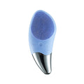 Mini escova de limpeza facial elétrica ultra-sônica ( Limpador facial de silicone para limpeza de poros profundos)