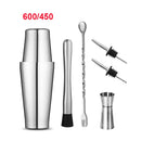 Misturador para coquetel de aço inoxidável (Ferramentas de bar e festas 550ML / 750ML)