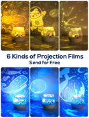 Luminária projetor de estrelas com opção músical (Crie  um ambiente fantasioso para que seu filho durma sozinho)