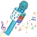 Microfone de karaokê infantil sem fio, Bluetooth, alto-falante portátil reprodutor de KTV doméstico    (Incentive o lado artistico de quem você ama)