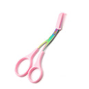 Tesoura aparadora de sobrancelha com pente ( Remoção de pêlos faciais )