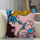 Fronha quadrada personalizada Musife pop art(Fronha com ziper 35 * 35,40 * 40,45 * 45)