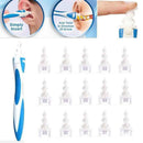 Cotonete para limpeza de ouvido em espiral Q-Grips + 16pcs(Limpe seu ouvido de forma efetiva)