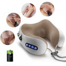 Travesseiro elétrico para massageador de pescoço em forma de U multifuncional(Massagem cervical de ombro relaxante)