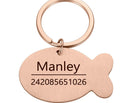 Pingente de Coleira personalizado de identificação caes e gatos(Deixe registrado o nome e seu telefone na coleira do seu pet)
