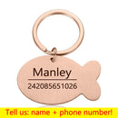 Pingente de Coleira personalizado de identificação caes e gatos(Deixe registrado o nome e seu telefone na coleira do seu pet)