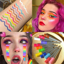 Delineadores neon com 12 cores vibrantes