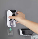 Suporte automático de pasta de dente (2 peças)