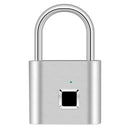 Cadeado de bloqueio inteligente KERUI de zinco USB, anti furto, ( Bateria dura meses sem carga)