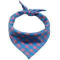 Bandana xadrez estilosa para cachorros pequenos e de médio porte