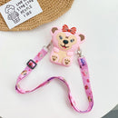 Bolsinha infantil  de silicone(Vários temas)