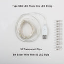 Corda de luzes USB ,decoração natal, casamento ,aniversário, chá revelação (2 m/5m/10m)