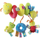 Chocalho infantil espiral versátil (Animais fofos, para  berço e carrinho de bebê ( 0 a 18 meses )