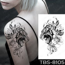 Tatuagem sexy  temporárias adesivo à prova d 'água (Vários estilos)