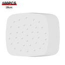 Papéis antiaderentes para Air Fryer de celulose perfurado (100Pc )