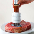 Amaciante de carne 2 em 1 profissional ( Injetor de marinada perfeita para seu churrasco)