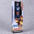 Super heróis colecionáveis brinquedo ( Capitão America, Homem Aranha,Homem de ferro...)
