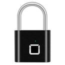 Cadeado de bloqueio inteligente KERUI de zinco USB, anti furto, ( Bateria dura meses sem carga)