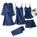 Conjunto de pijama completo com 5 peças ( Presente completo)