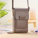 Bolsas femininas carteiras de couro macio com tela de toque(Bolsa criativa, auxilia na prevenção de roubos)