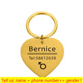 Pingente de Coleira personalizado de identificação caes e gatos(Deixe registrado o nome e seu telefone na coleira do seu pet)