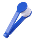 Limpador de óculos ,acessório para limpeza( Escovinha de dois lados de microfibra)