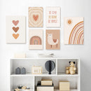 Telas criativas estilo nórdico ( Decoração de quarto infantil e sala)