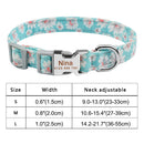 Coleiras para cachorros e gatos com nome e telefone gravados(Coleira pesonalizada, Pets Pequeno, Médio,Grande)