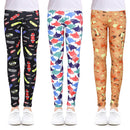 Leggings infantis divertidas(4 a 13anos)