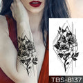 Tatuagem sexy  temporárias adesivo à prova d 'água (Vários estilos)